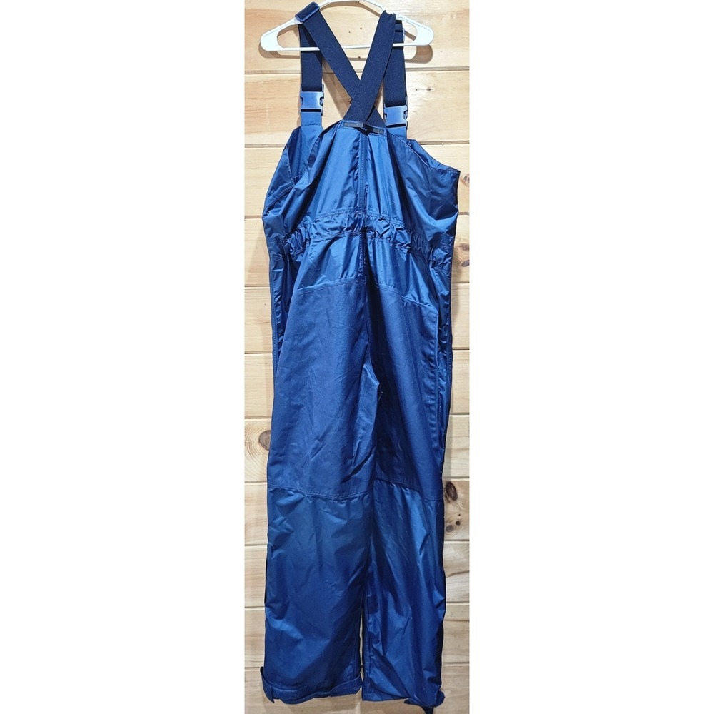 Vintage Pro Rainer Waterproof Fishing Rain Bib Overalls 2XL Navy Heavy Duty - Picture 7 of 9